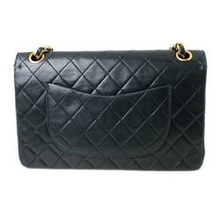 CHANEL matelasse bag double flap chain lambskin