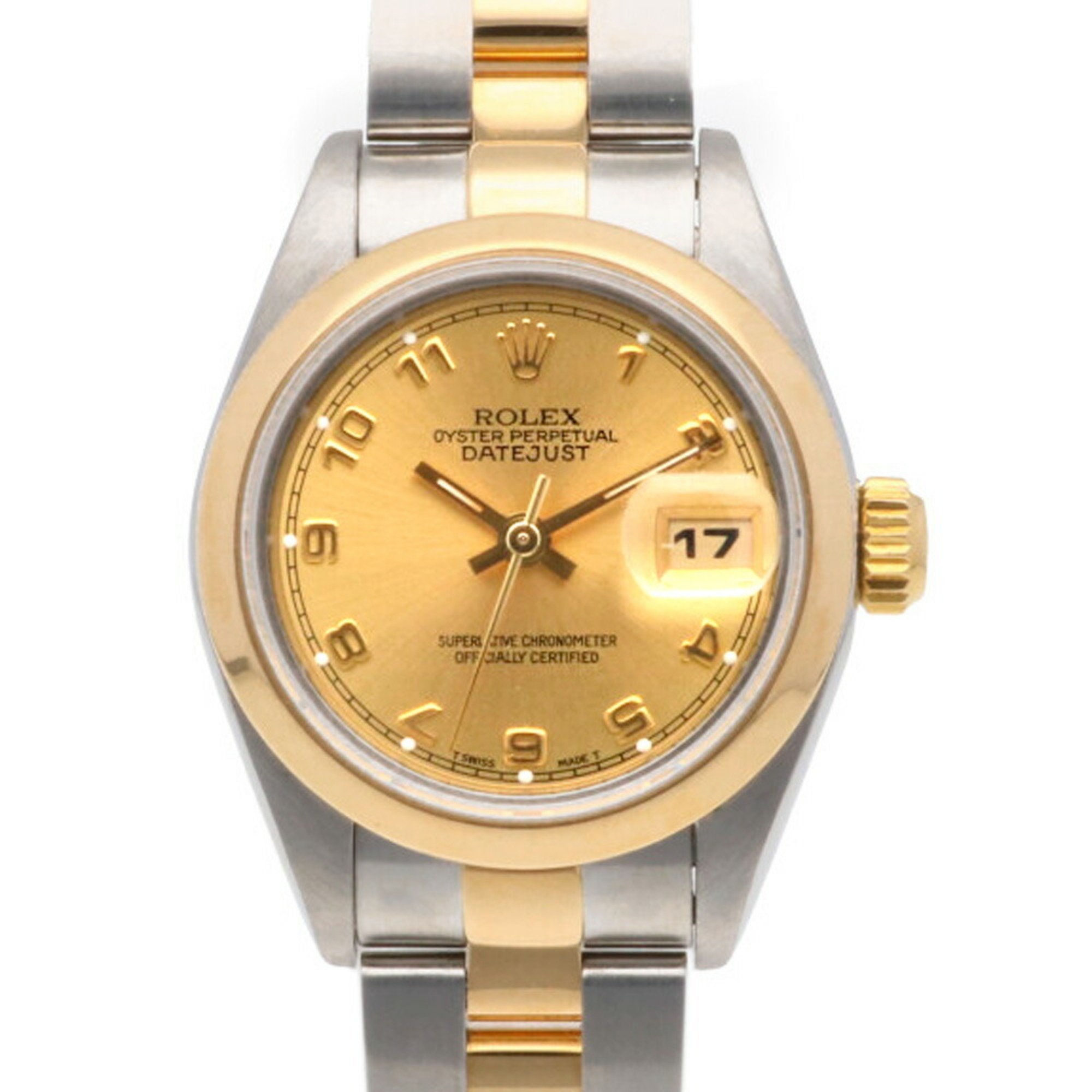 Rolex ROLEX Datejust Oyster Perpetual Watch Stainless Steel 69163 Ladies