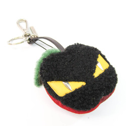 Fendi Bag Bugs Apple Keyring (Black,Red Color)