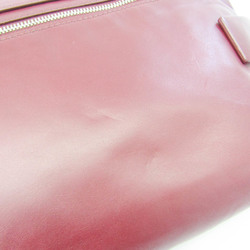Bottega Veneta Women's Leather Shoulder Bag Burgundy