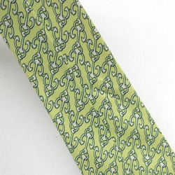 Hermes Poseidon silk tie anchor chain