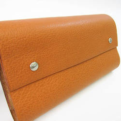 Hermes Buffalo Leather Notebook Brown Roll Notes