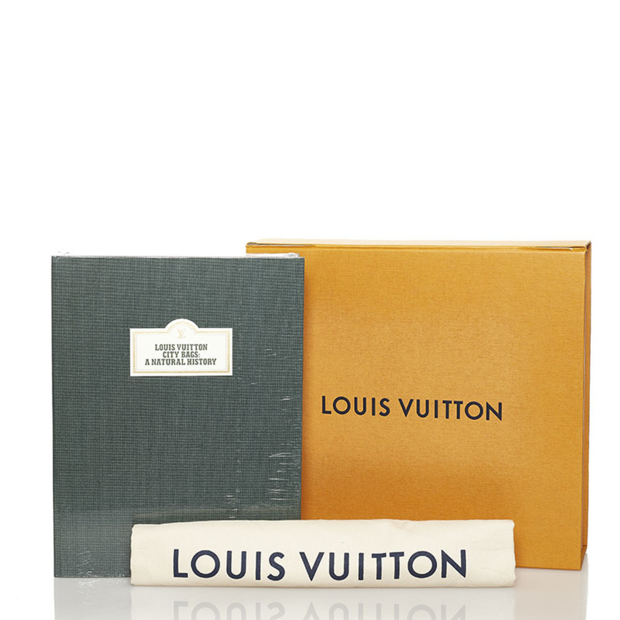 Louis Vuitton City Bag Natural History Hotel Label Collection Set of 2 Photo Paper Women's LOUIS VUITTON