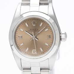 Polished ROLEX Oyster Perpetual 76080 K Serial Automatic Ladies Watch BF551715