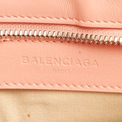 Balenciaga canvas clutch bag second 410119 ivory leather ladies BALENCIAGA