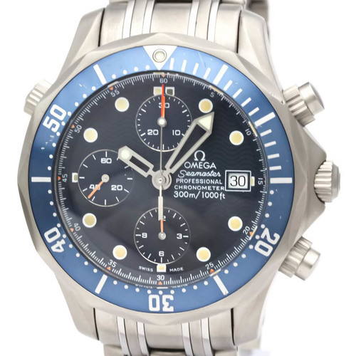 Polished OMEGA Seamaster Professional 300M Chronograph Watch 2298.80 BF549940