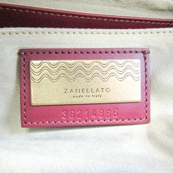 Zanellato Nina Slim Leather Bag Bordeaux