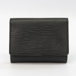 Louis Vuitton Epi Enveloppe Cartes De Visite M56582 Epi Leather Card Case Noir