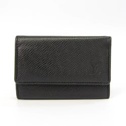 Louis Vuitton Taiga 6 Key Holder M30500 Men's Taiga Leather Key Case Noir