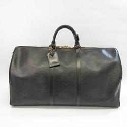 Louis Vuitton Epi Keepol 55 M59142 Unisex Boston Bag Noir