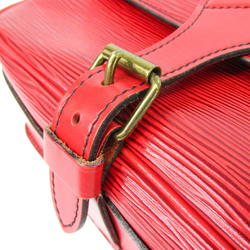 Louis Vuitton Epi Cartouchiere M52247 Women's Shoulder Bag Castilian Red