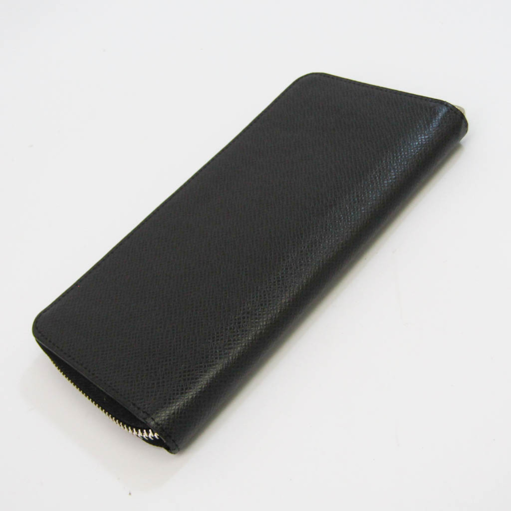 Louis Vuitton Taiga Zippy Wallet Vertical M30503 Men's Taiga Leather Long Wallet (bi-fold) Noir