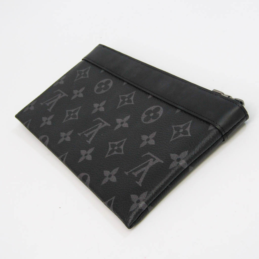 Louis Vuitton Monogram Eclipse Pochette Discovery PM M44323 Men's Clutch  Bag,Pouch Monogram Eclipse | eLADY Globazone