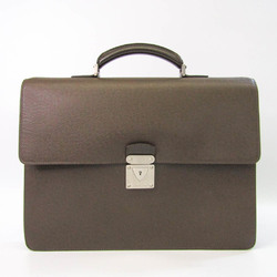 Louis Vuitton Taiga Robust 1 M31058 Men's Briefcase Grizzly