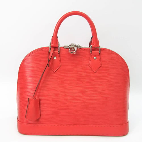 Louis Vuitton Epi Alma PM M4058E Women's Handbag Carmine