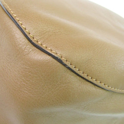 J&M Davidson Women's Leather Shoulder Bag Light Brown