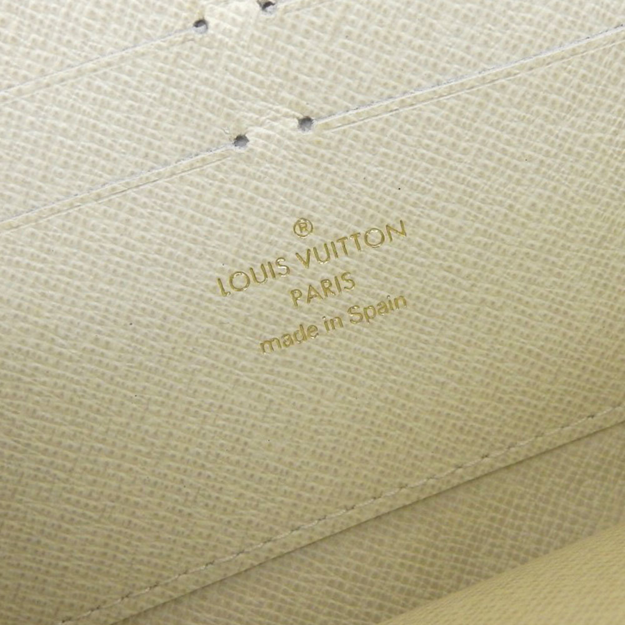 Louis Vuitton LOUIS VUITTON Monogram Mini Run Zippy Wallet Long Dune M95310