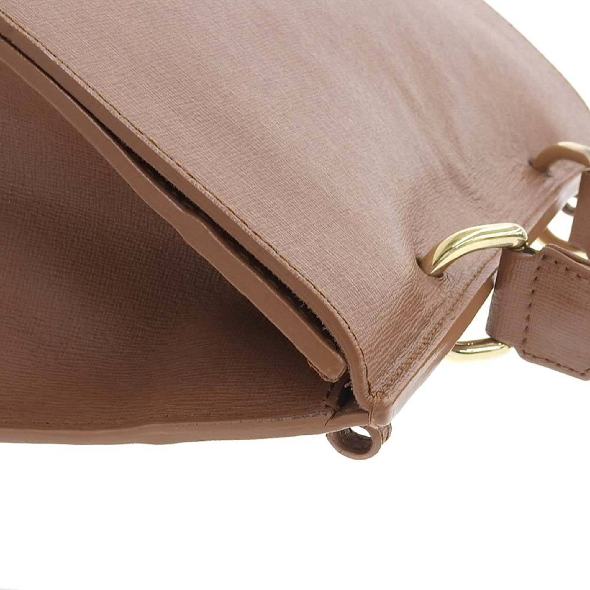 Furla FURLA Julia M Top Handle 2WAY Bag Handbag One Shoulder Leather Brown F6801