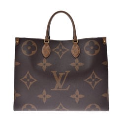 LOUIS VUITTON Louis Vuitton Monogram Giant On The Go GM Brown M45320 Unisex Canvas Bag