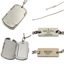 Louis Vuitton, Jewelry, Louis Vuitton Louis Vuitton Locket Necklace  Monogram M62484 Pendant Mens Silver