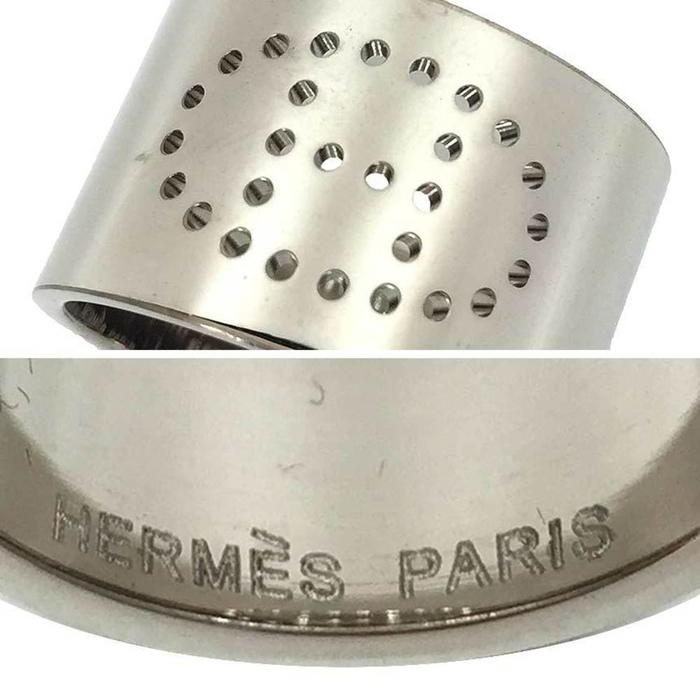 Hermes scarf ring H punching Evelyn Silver | eLADY Globazone