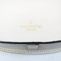 Valentino Garavani Women,Men Leather Shoulder Bag Light Beige