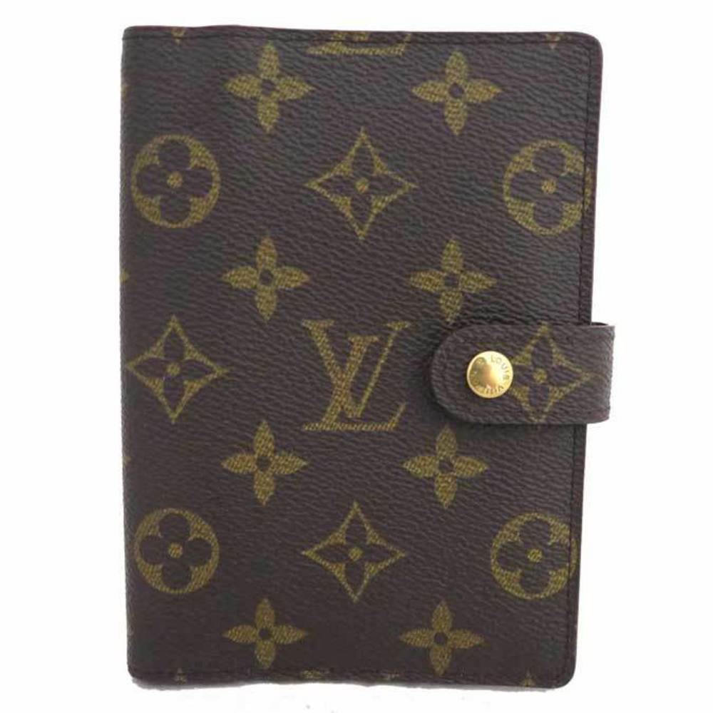 Louis Vuitton Monogram Agenda Cover Brown