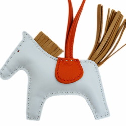 Hermes HERMES Rodeo PM Charm Blue Brum Cornelian Chai Anyo Milo Women's U Engraved Bag Horse
