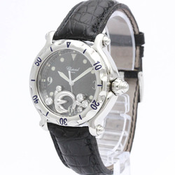 Polished Chopard Happy Sport Dolphin Diamond Steel Unisex Watch 28/8897 BF551528