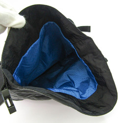 Bottega Veneta BELT BAG PAPER TOUCH NYLON 574353 VBOU1 Unisex Nylon Fanny Pack,Sling Bag Black,Blue