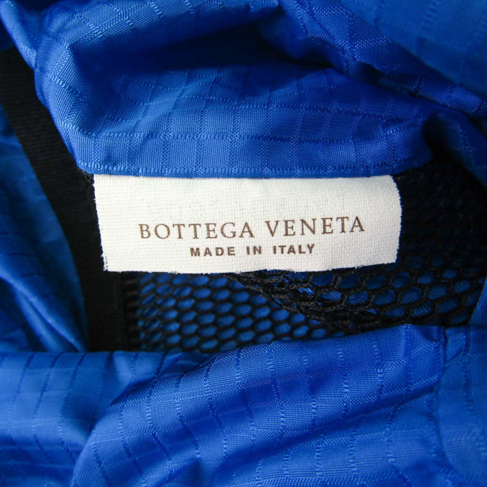 Bottega Veneta BELT BAG PAPER TOUCH NYLON 574353 VBOU1 Unisex Nylon Fanny Pack,Sling Bag Black,Blue