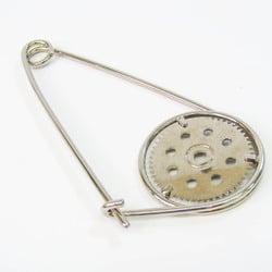 Loewe Mechanopin Metal Pin Brooch Silver