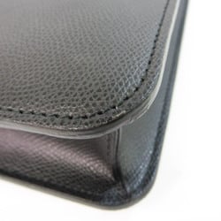 Furla Atlant 901436 Unisex Leather Attaché Case,Shoulder Bag Black