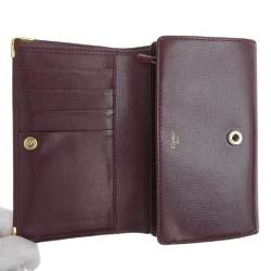 Cartier Must Women's Leather Wallet (bi-fold) Bordeaux
