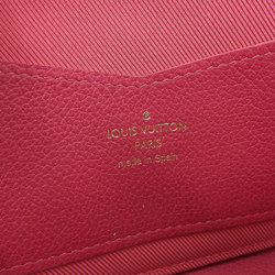 Louis Vuitton Women's Leather Long Wallet (bi-fold) Pink