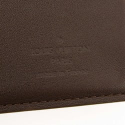 Louis Vuitton LOUIS VUITTON Damier Anfini Portefeuille Brother Bifold Long Wallet Meteor N63120