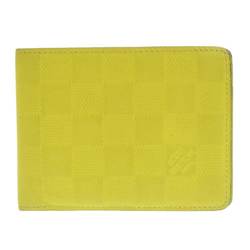 Louis Vuitton LOUIS VUITTON Damier Anfini Portefeuil Multiple Wallet Bifold N62232