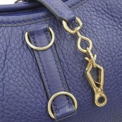 Hermes HERMES Trim 31 One Shoulder Bag Togo Blue Series Gold Metal Fittings □A Engraved