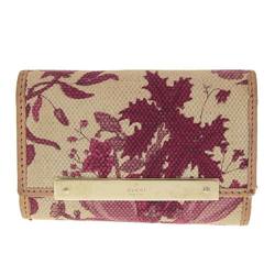 Gucci GUCCI key case for 6 flower pattern 127048 496334