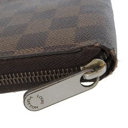 Louis Vuitton LOUIS VUITTON Damier Zippy Wallet Round Zipper Long N60015