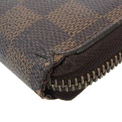 Louis Vuitton LOUIS VUITTON Damier Zippy Wallet Round Zipper Long N60015