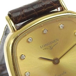 Longines LONGINES 12P diamond ladies quartz battery watch