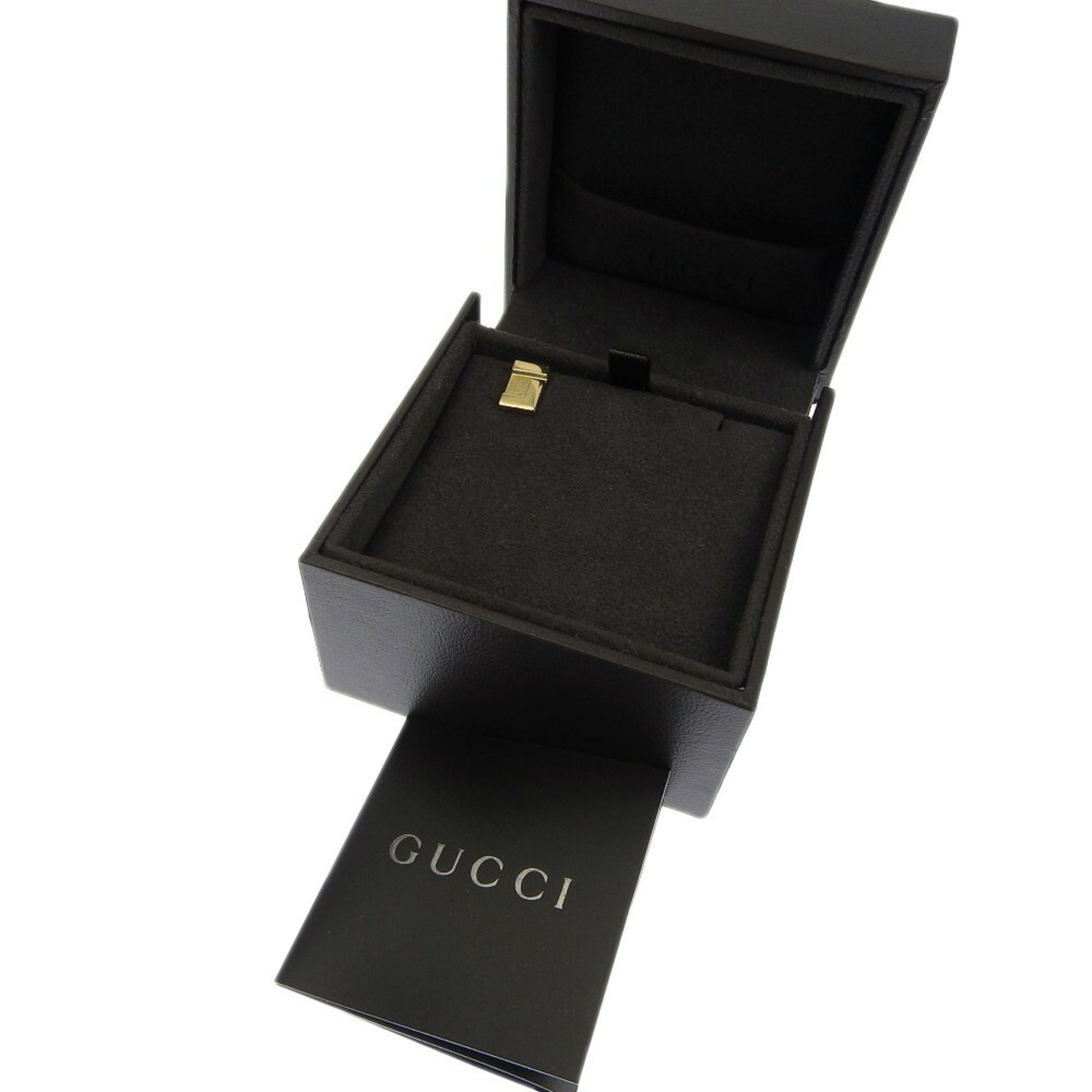 Gucci GUCCI G logo one earring K18YG yellow gold