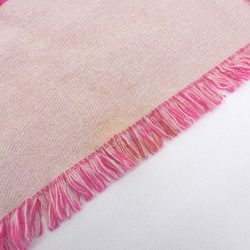 Louis Vuitton LOUIS VUITTON Escharpet Team Scarf Cashmere Wool Pink M71586