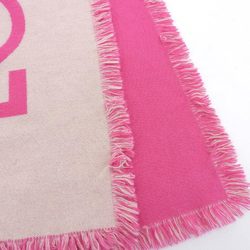 Louis Vuitton LOUIS VUITTON Escharpet Team Scarf Cashmere Wool Pink M71586