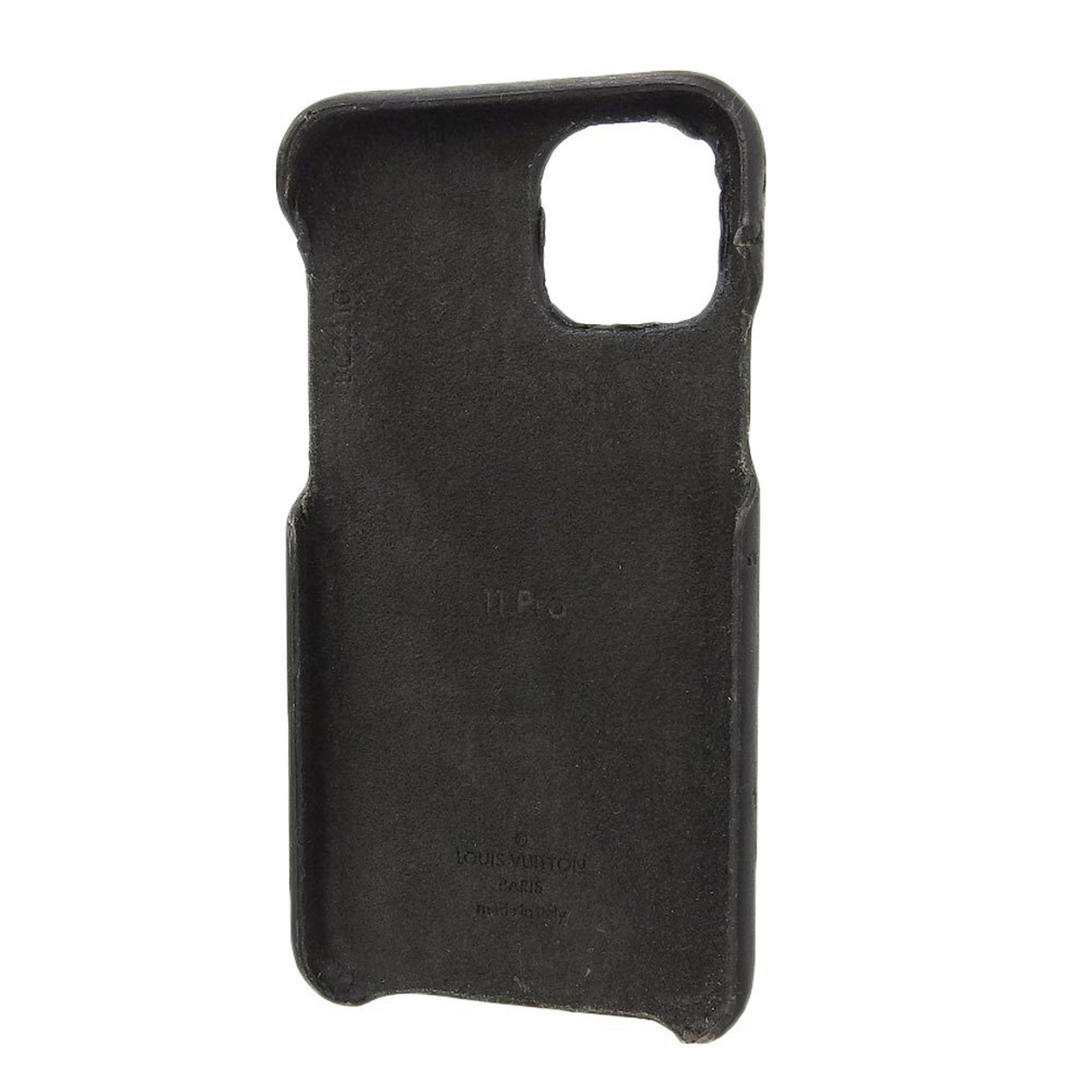 Louis Vuitton LOUIS VUITTON Taigarama iPhone Bumper 11 Pro Smartphone Cover Case Noir M69094