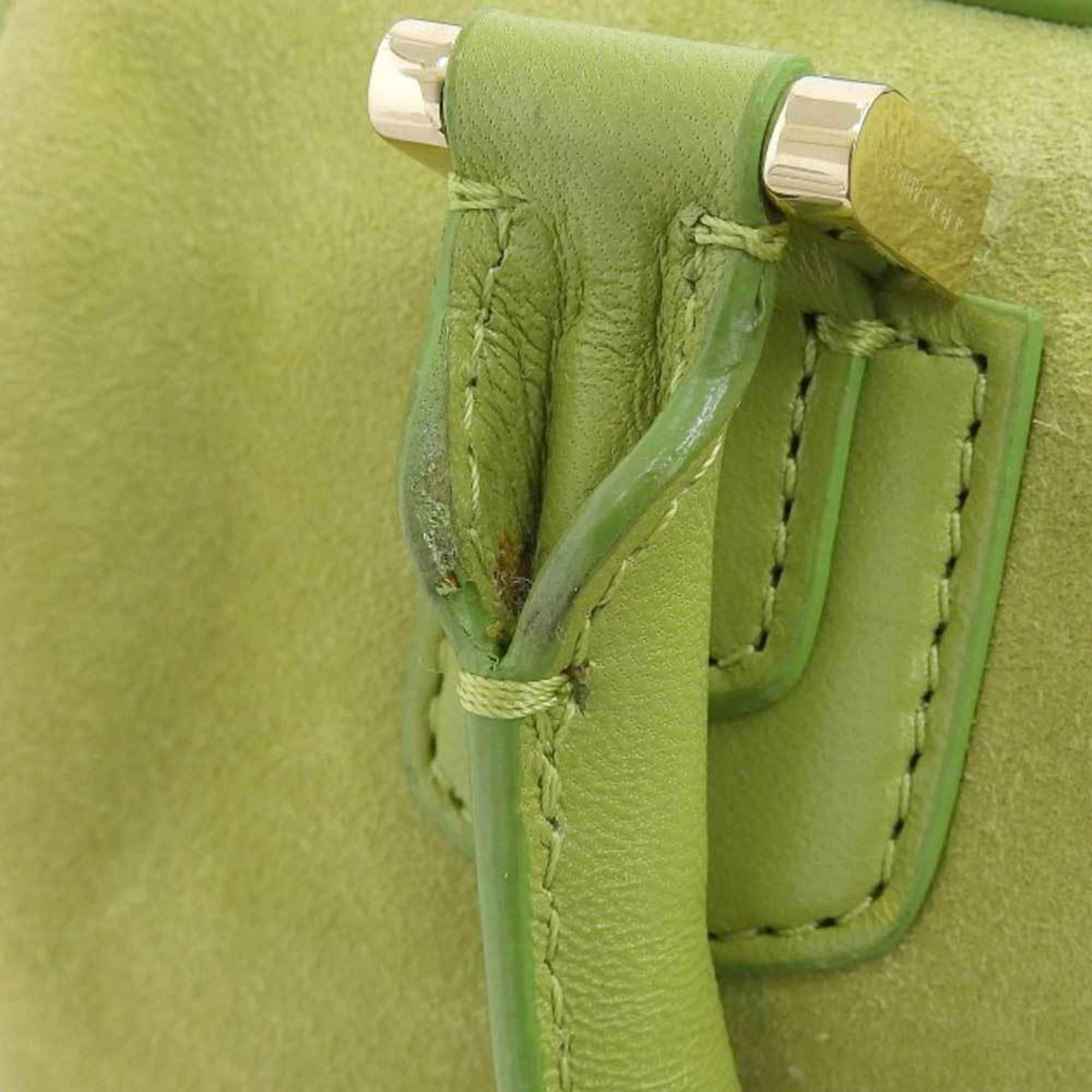 Giorgio Armani GIORGIO ARMANI 2WAY bag suede green