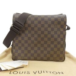Louis Vuitton 05AW Monogram Check Zip Up Blouson Men's Brown 46 Jacket