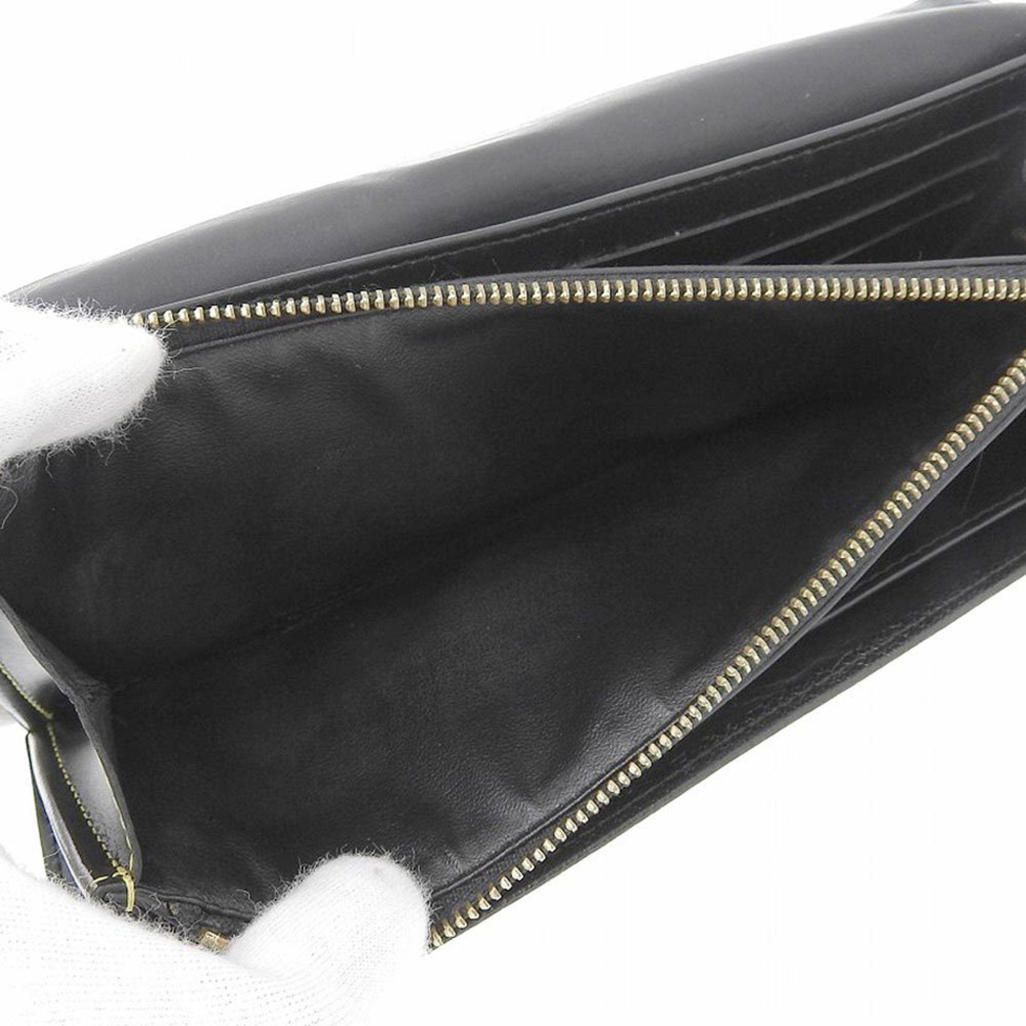 Louis Vuitton LOUIS VUITTON Suhari Portefeuille Favori Long wallet with hook Noir M95645