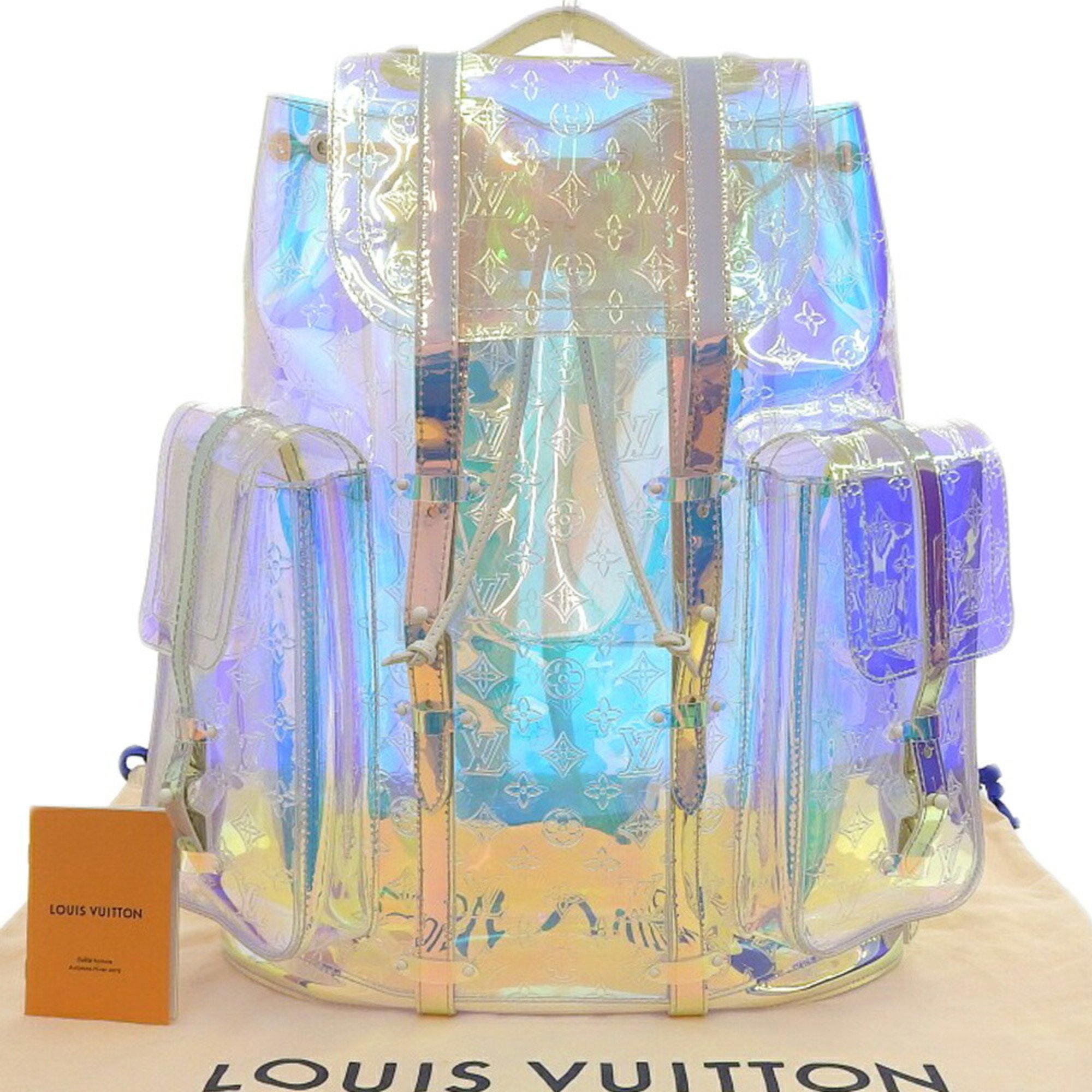 Louis Vuitton LOUIS VUITTON Monogram Prism Christopher GM Popup Limited Backpack M44766